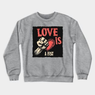 Love is a Fist for fans of Mr. Bungle Crewneck Sweatshirt